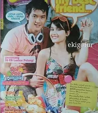 Cinta Laura cover majalah © 2021 berbagai sumber