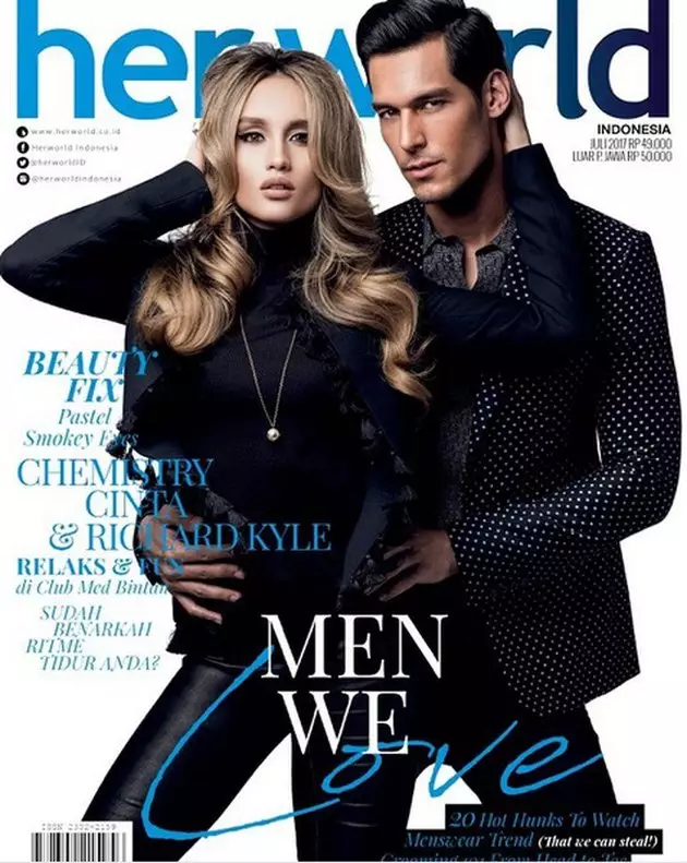 Cinta Laura cover majalah © 2021 berbagai sumber