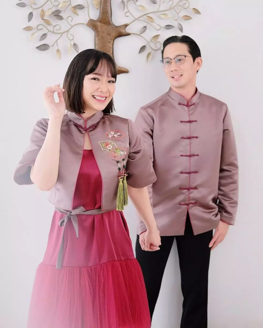 seleb rayakan Imlek bareng pasangan © 2021 berbagai sumber