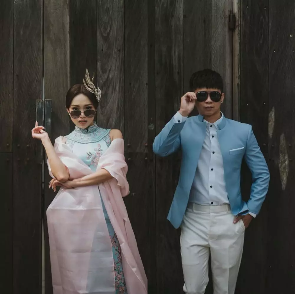 seleb rayakan Imlek bareng pasangan © 2021 berbagai sumber