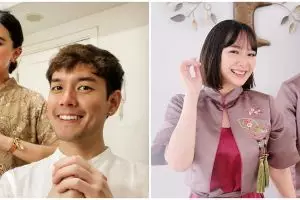 Potret 7 seleb rayakan Imlek bareng pasangan, gayanya kompak abis