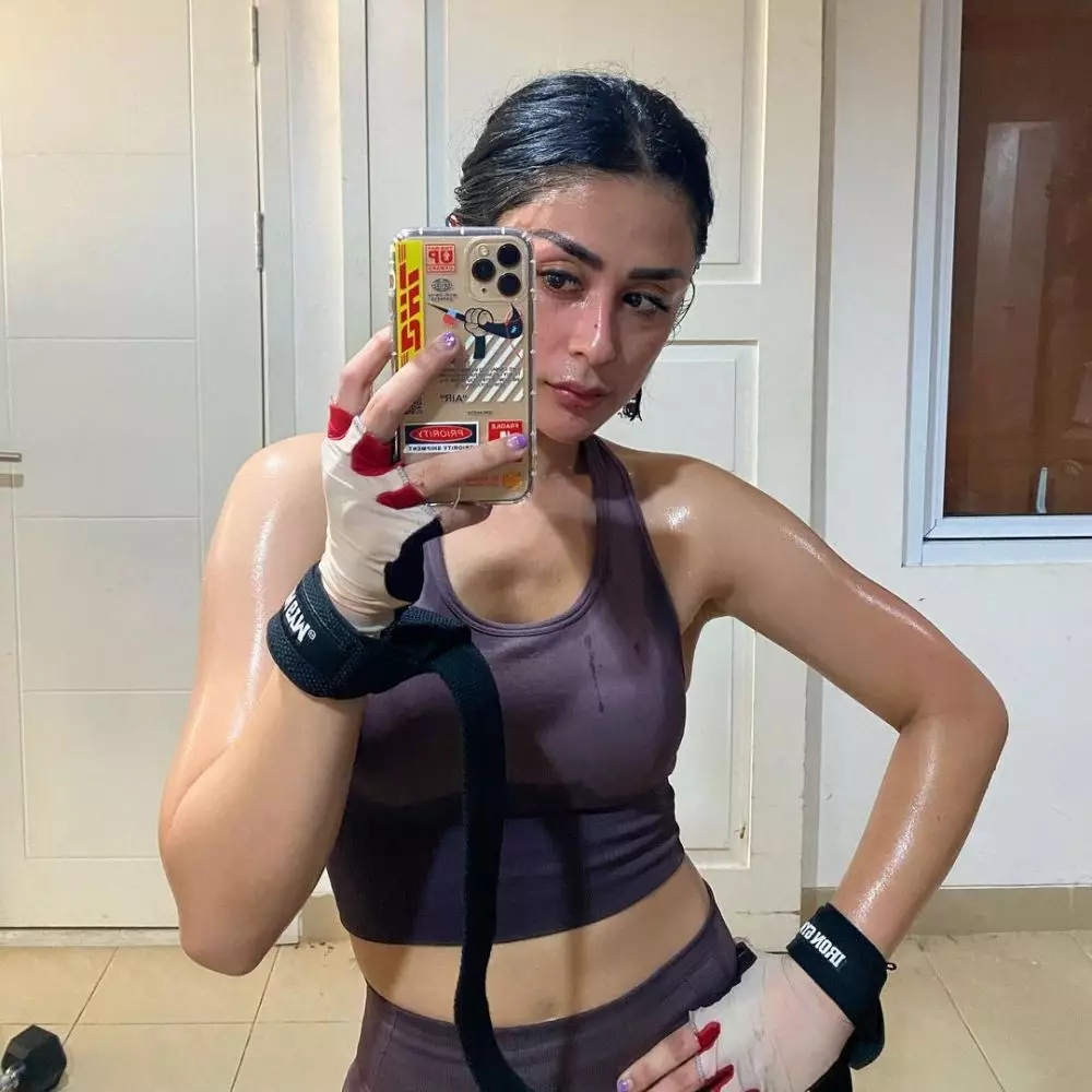 pedangdut cantik saat olahraga © 2021 berbagai sumber