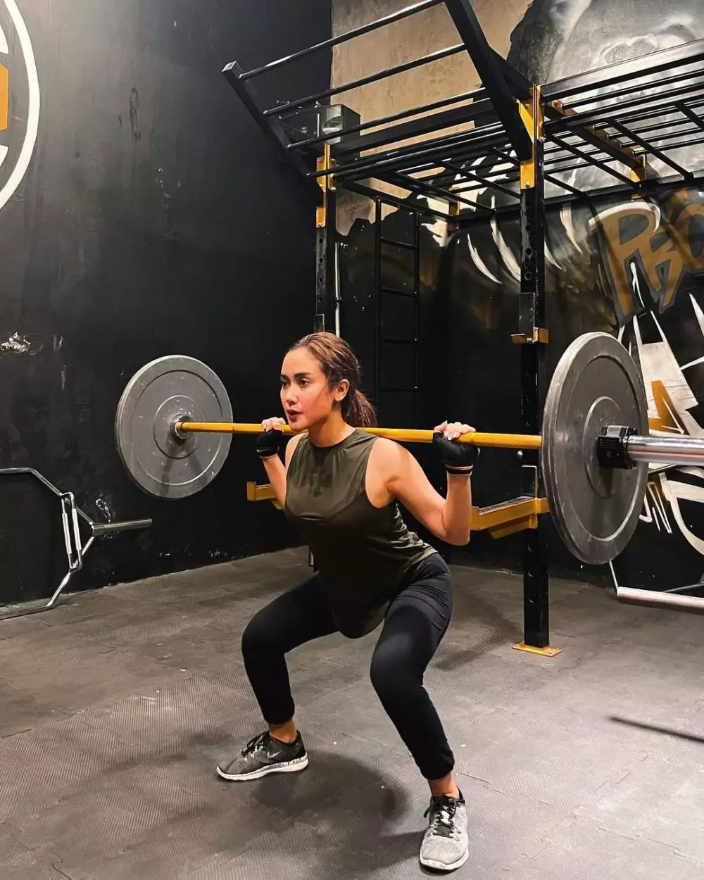 pedangdut cantik saat olahraga © 2021 berbagai sumber