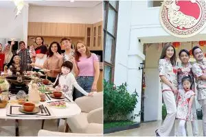 Momen 8 seleb rayakan Imlek 2021, ada yang nggak bisa mudik