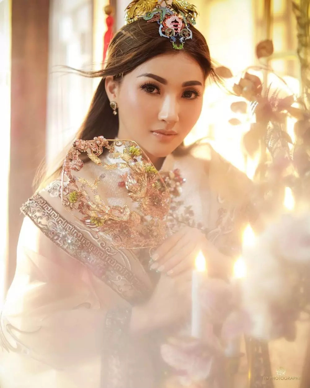 Gaya Sarwendah dalam nuansa Imlek © Instagram