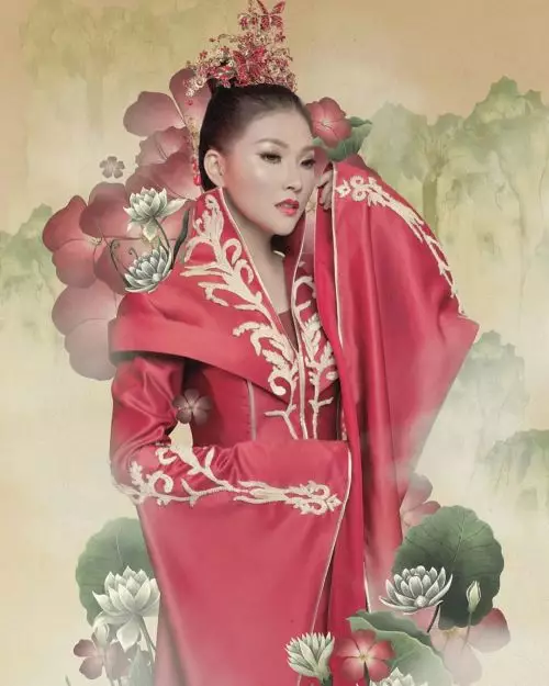 Gaya Sarwendah dalam nuansa Imlek © Instagram Gaya Sarwendah dalam nuansa Imlek © Instagram