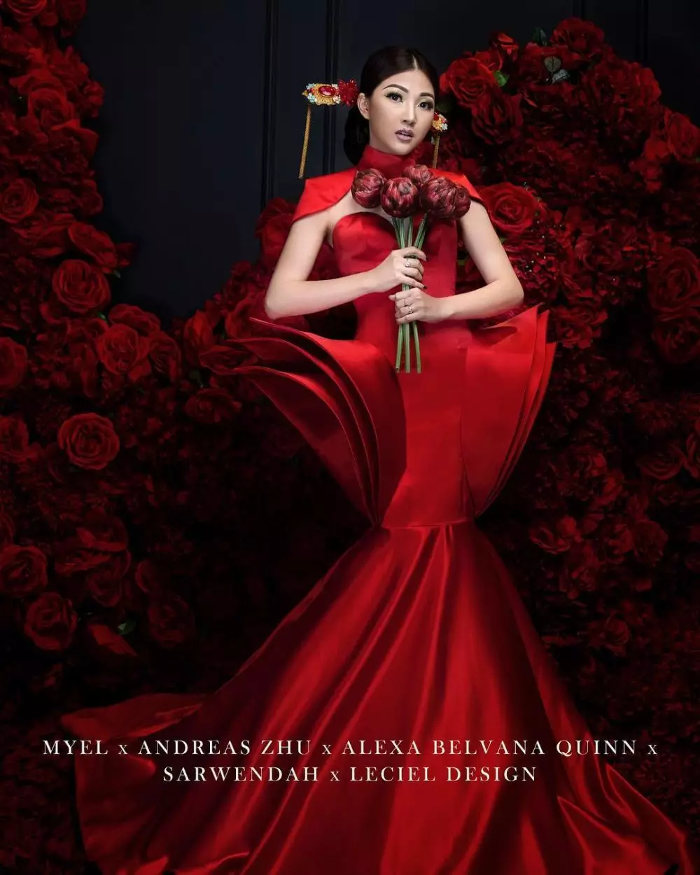 Gaya Sarwendah dalam nuansa Imlek © Instagram Gaya Sarwendah dalam nuansa Imlek © Instagram