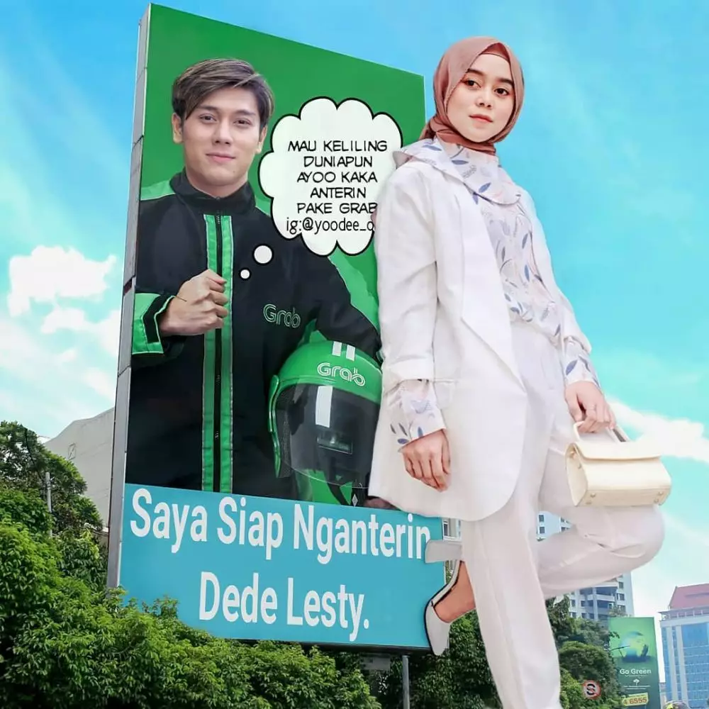 editan lucu Lesty dan Billar © Instagram