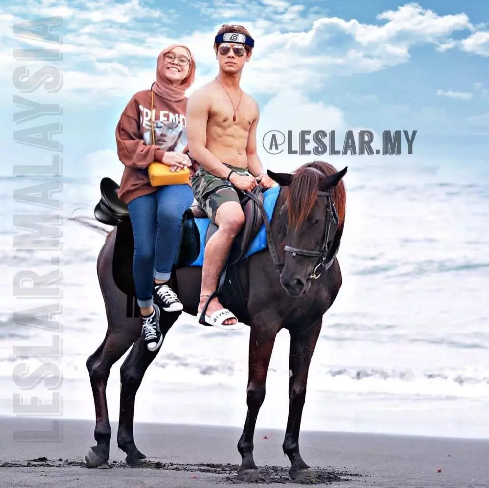 editan lucu Lesty dan Billar © Instagram