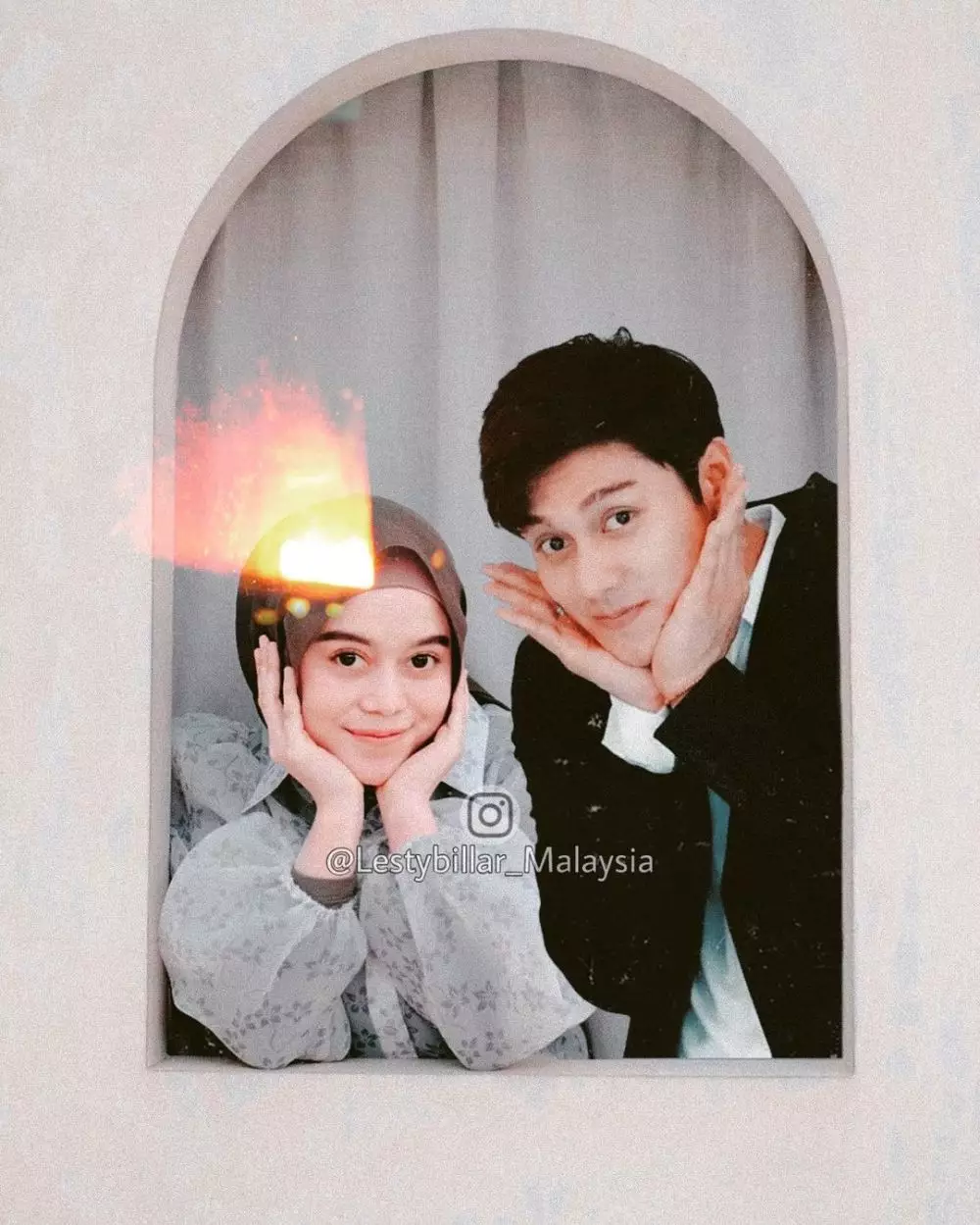 editan lucu Lesty dan Billar © Instagram