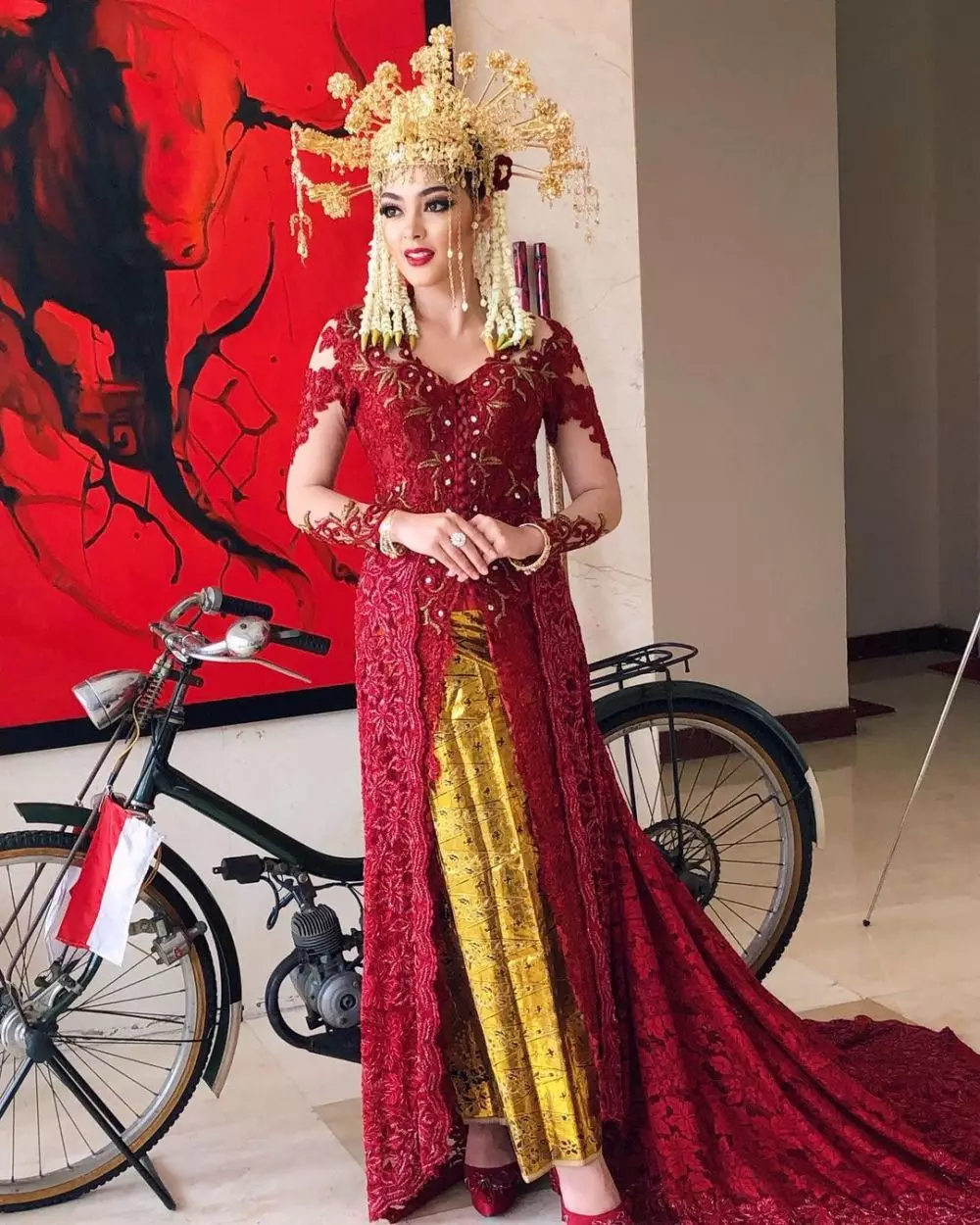 seleb belum nikah dandan ala pengantin © 2021 berbagai sumber