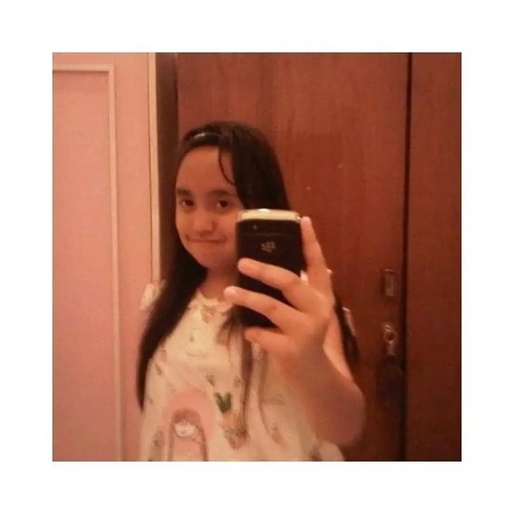 Potret masa kecil Salmafina Sunan Instagram