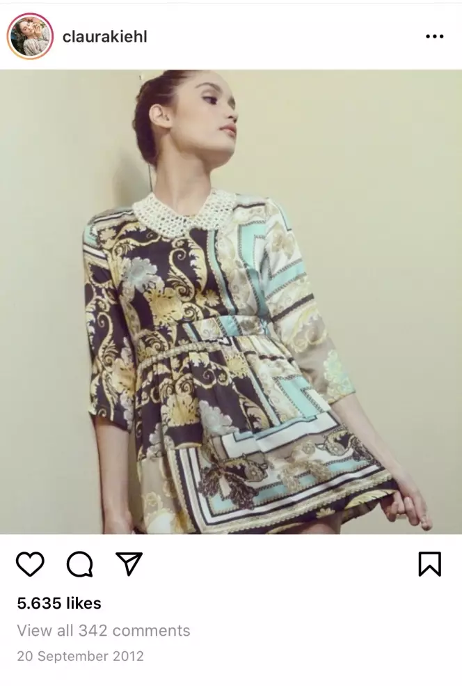 Postingan pertama penyanyi cantik di Instagram Instagram