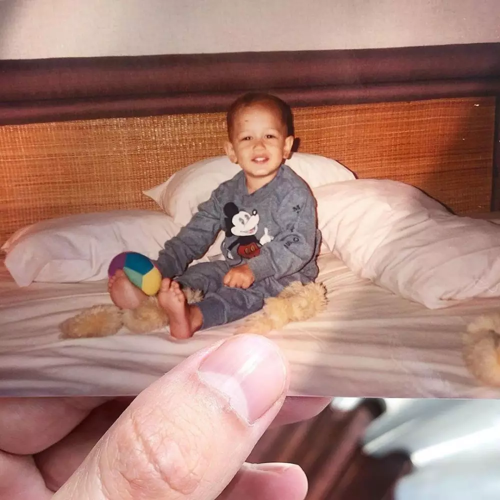 Potret masa kecil Dimas Beck © 2021 brilio.net