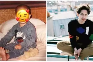 8 Potret masa kecil Dimas Beck, wajah bulenya curi perhatian
