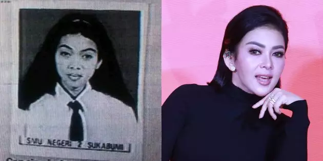 Pas foto penyanyi cewek saat sekolah © 2021 brilio.net