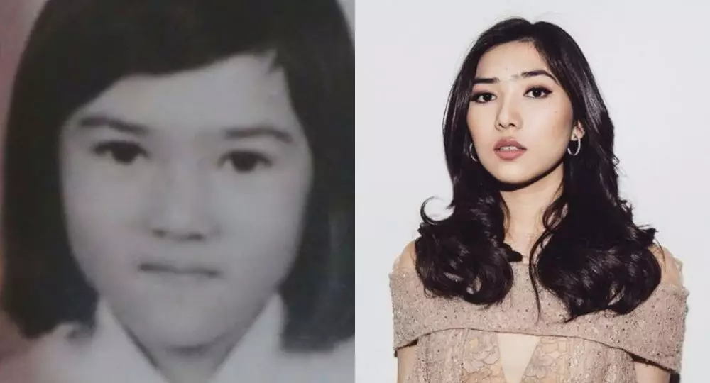 Pas foto penyanyi cewek saat sekolah © 2021 brilio.net