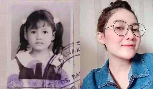 Pas foto penyanyi cewek saat sekolah © 2021 brilio.net