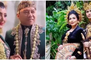 Penampilan 6 pasangan seleb dandan ala pengantin, totalitas abis