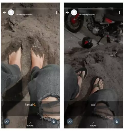 status WA endingnya bikin nyengir © Twitter