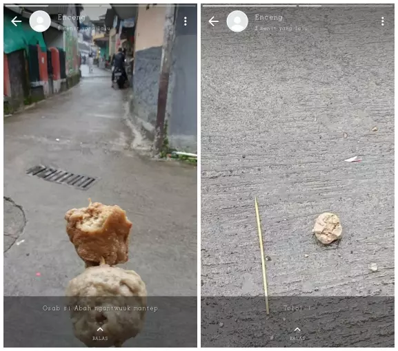 status WA endingnya bikin nyengir © Twitter