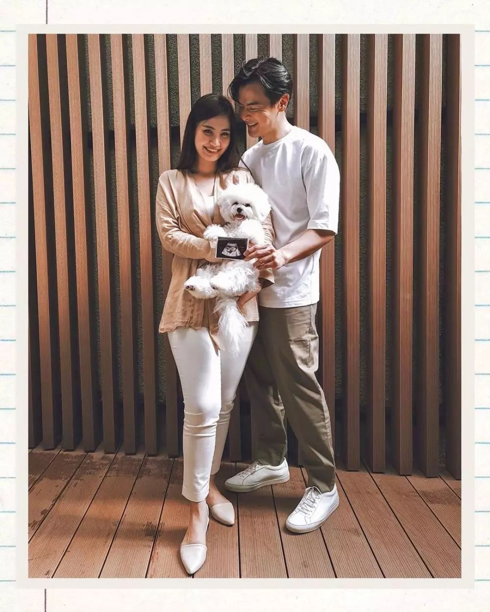 Dion Wiyoko & istri umumkan kehamilan Instagram