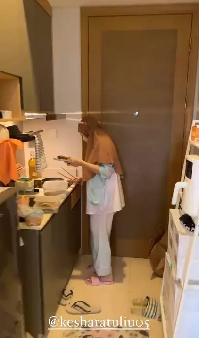 apartemen Kesha dan Adhi © Instagram apartemen Kesha dan Adhi © Instagram