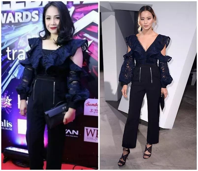 Nagita Slavina kembaran dengan seleb dunia © 2021 brilio.net