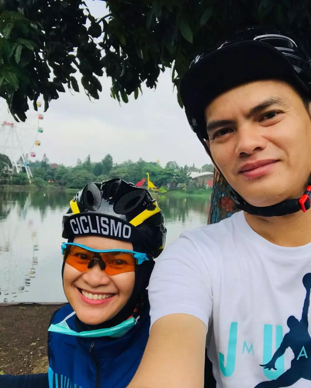 Ikke dan Karlie usai menikah © Instagram