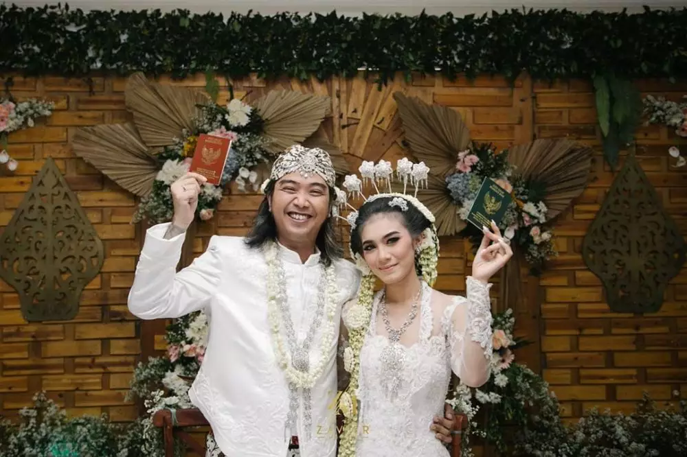 gaya pernikahan jebolan afi © Instagram