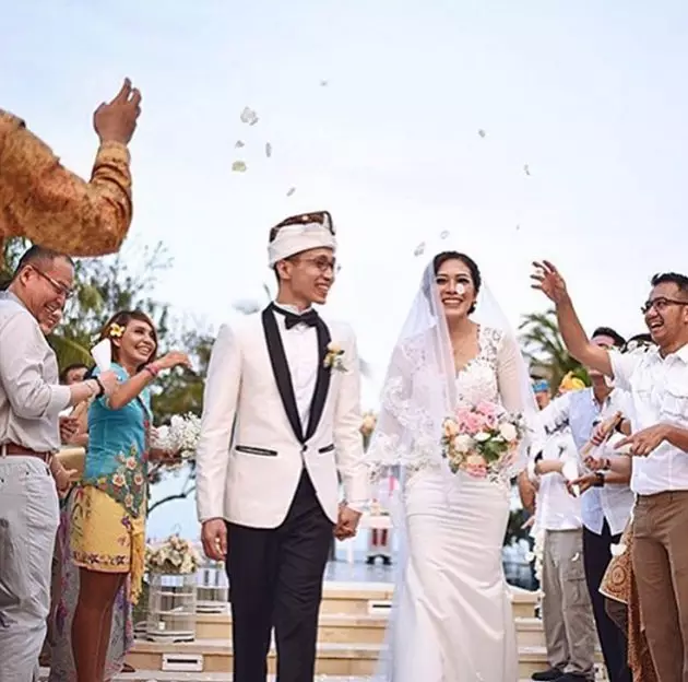 gaya pernikahan jebolan afi © Instagram