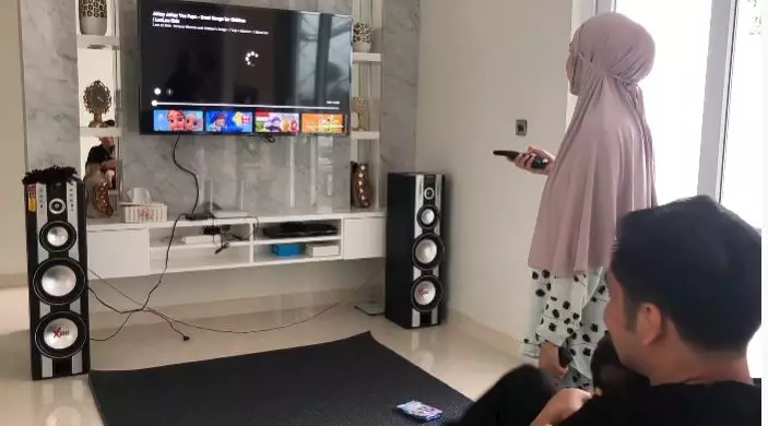 rumah Ricky Chacha usai renovasi ©YouTube rumah Ricky Chacha usai renovasi ©YouTube