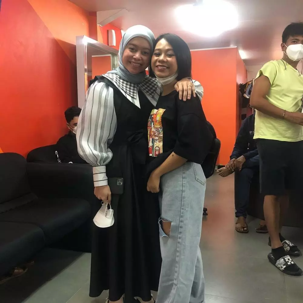 Cimoy Montok ketemu Lesty Kejora ©Instagram