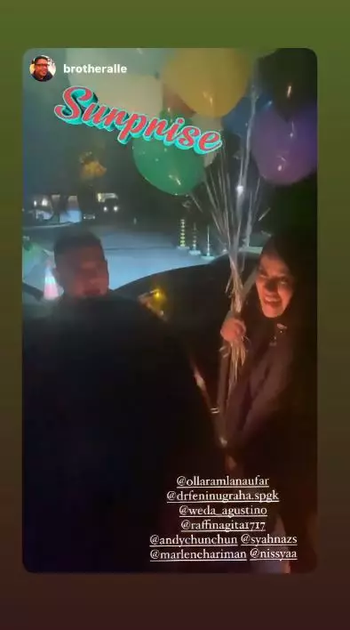 ultah Olla ke-41 © Instagram