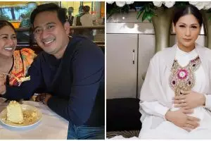 8 Gaya outfit hamil ala Tata Janeeta, simpel dan stylish