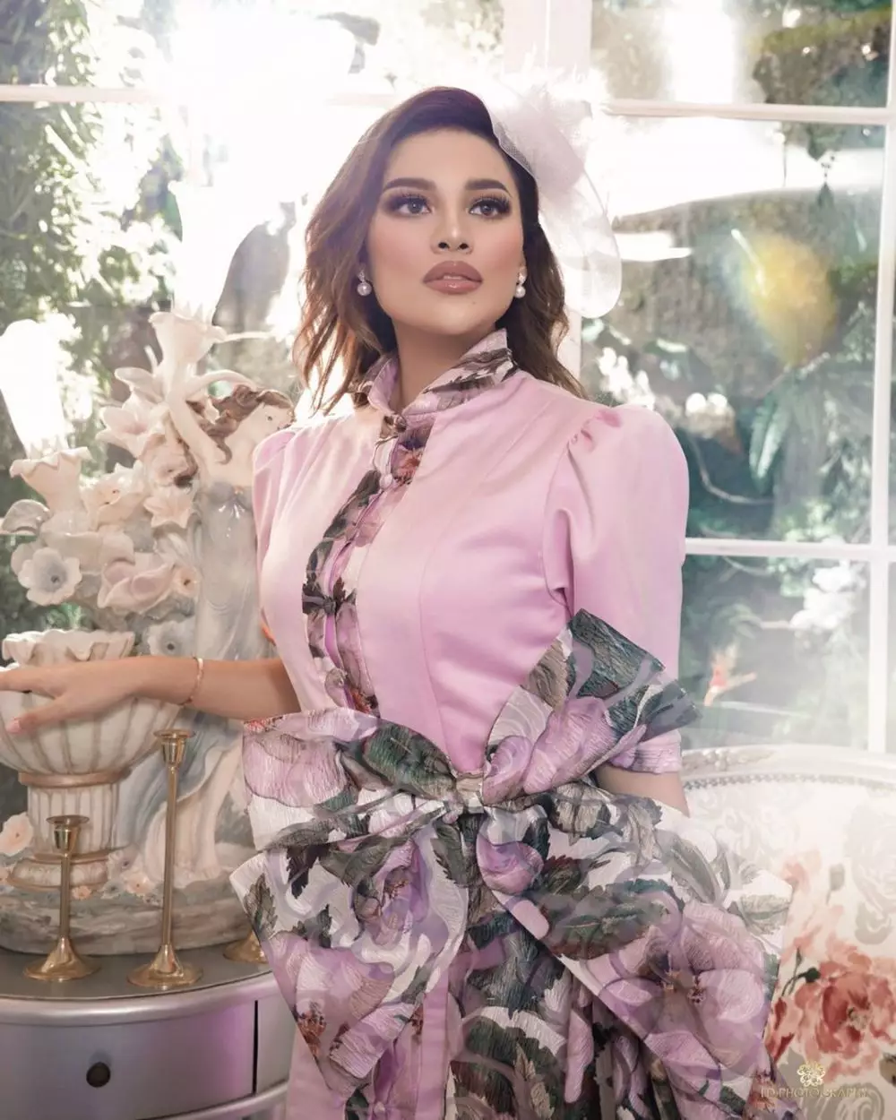 Pemotretan keluarga Hermansyah bertema valentine © Instagram