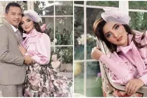 10 Pemotretan keluarga Hermansyah bertema Valentine, gayanya berkelas