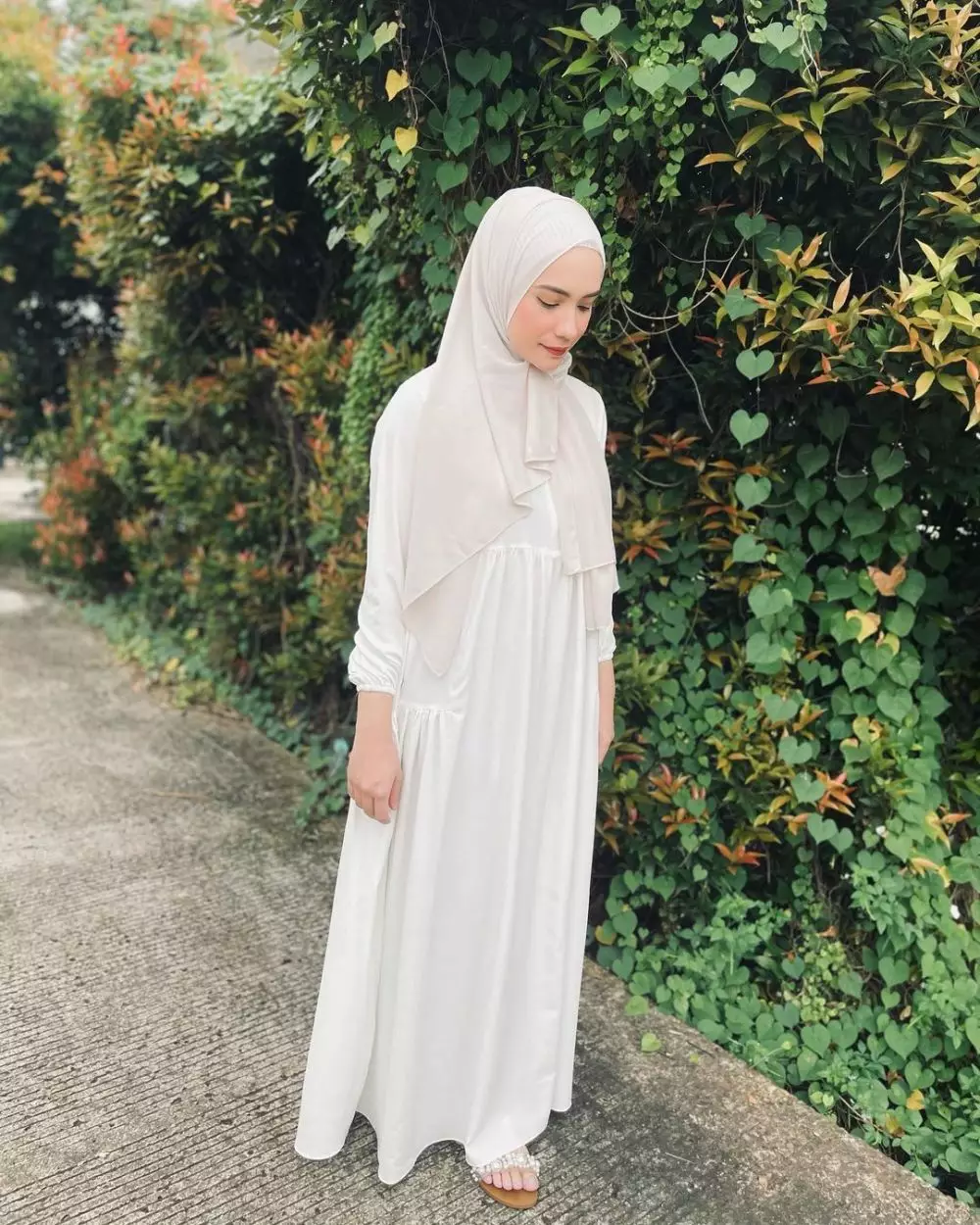  Putri Anne pakai gamis  Instagram