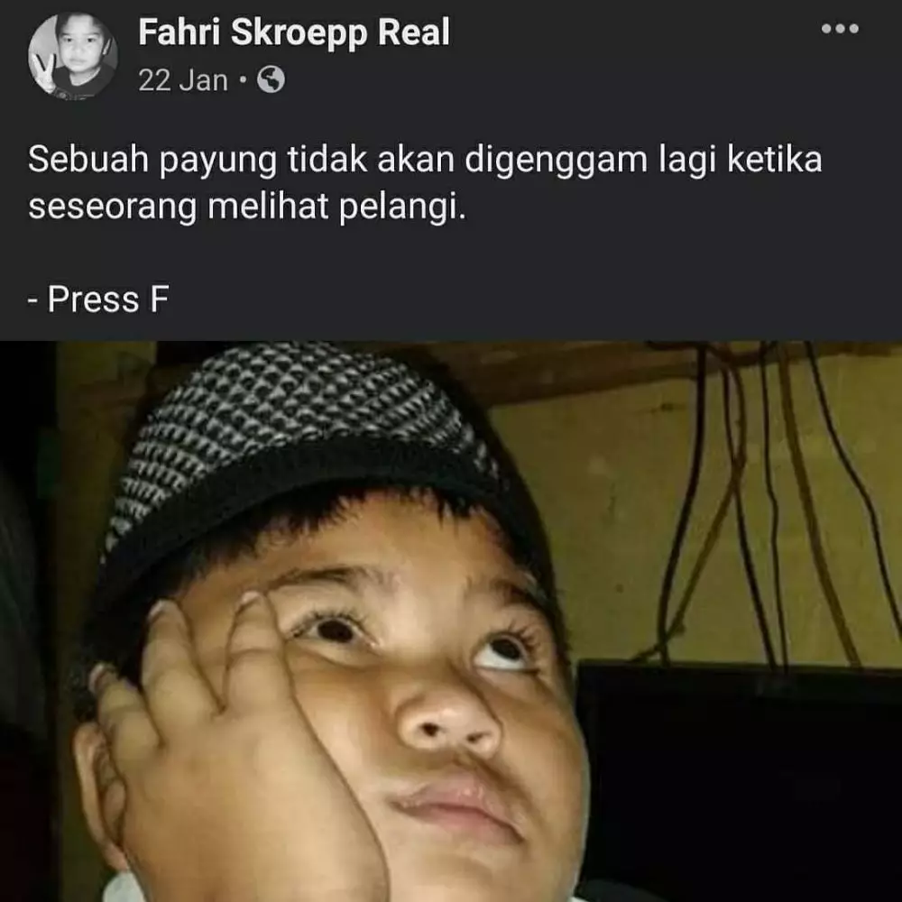 quotes terbaru fahri skroep Facebook