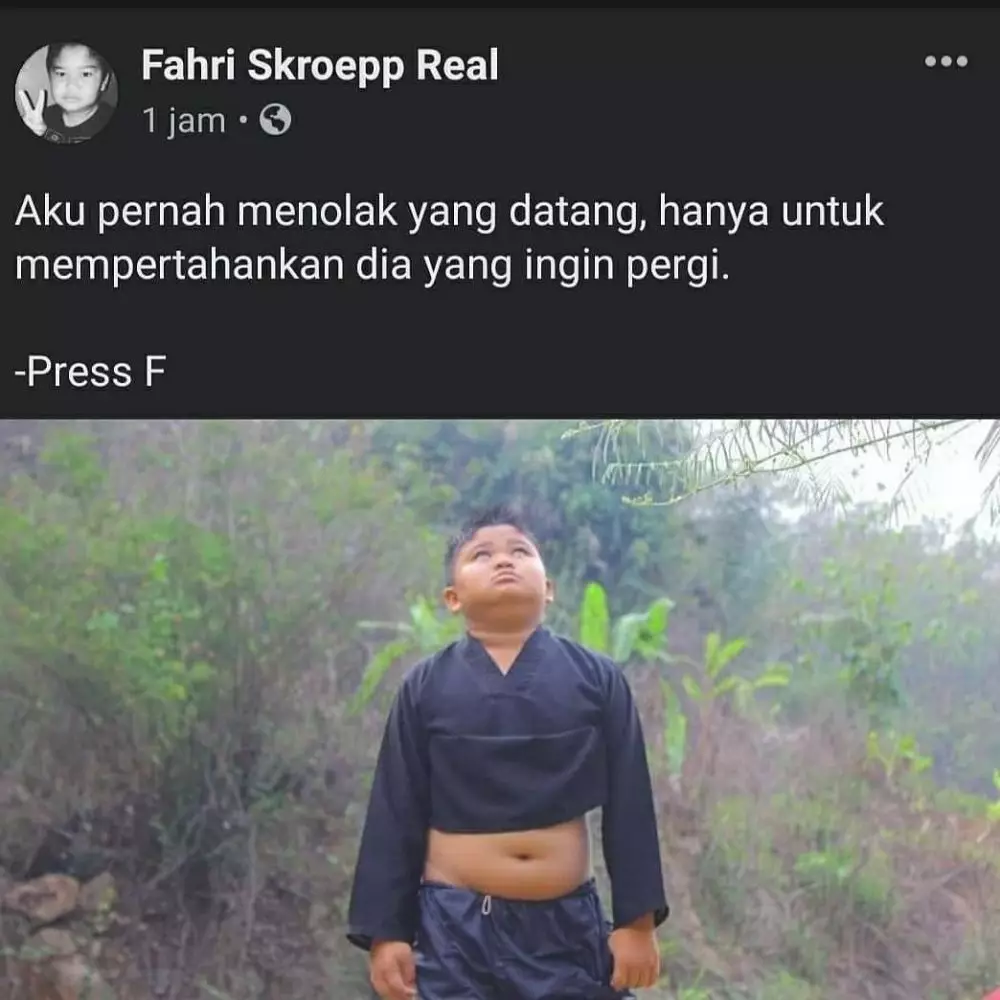 quotes terbaru fahri skroep Facebook