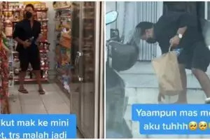 Viral aksi pria pungut sampah, ternyata suami Raisa Andriana
