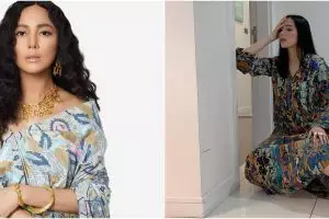 Gaya Whulandary Herman pakai daster saat asuh anak ini tuai pujian