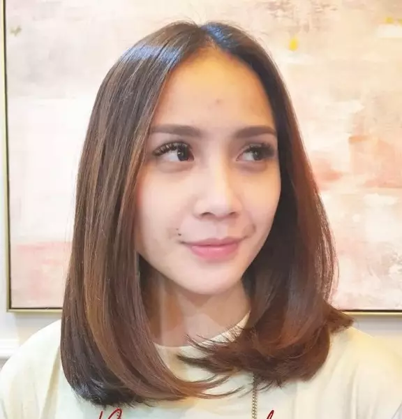 Nagita Slavina ubah gaya rambut © Instagram & YouTube
