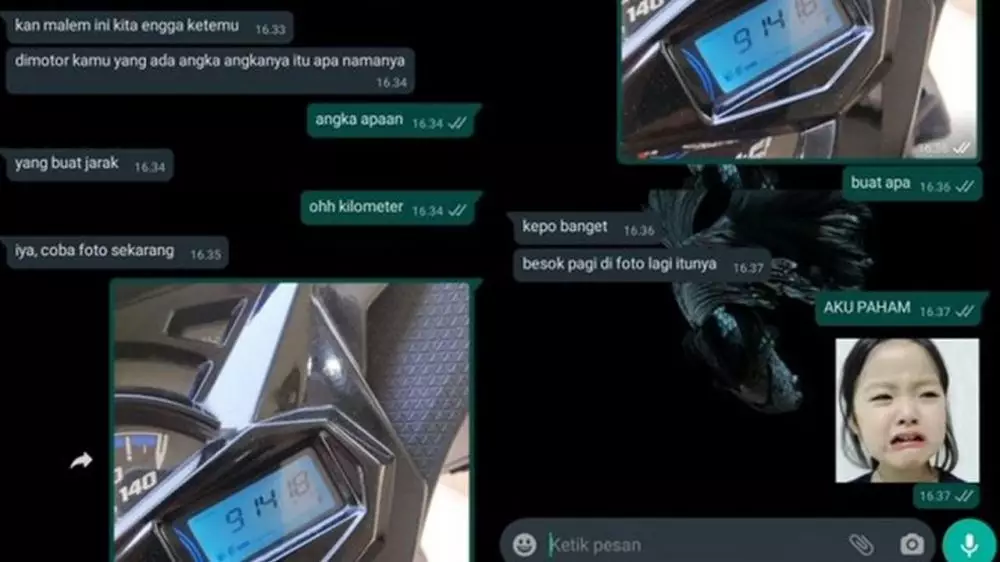 chat cemburu berlebihan Berbagai sumber