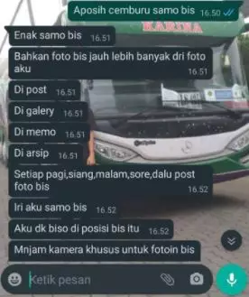 chat cemburu berlebihan Berbagai sumber