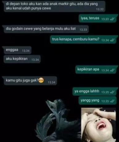 chat cemburu berlebihan Berbagai sumber