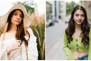 Kerap tampil natural, begini 10 potret Cassandra Lee ber-makeup tebal