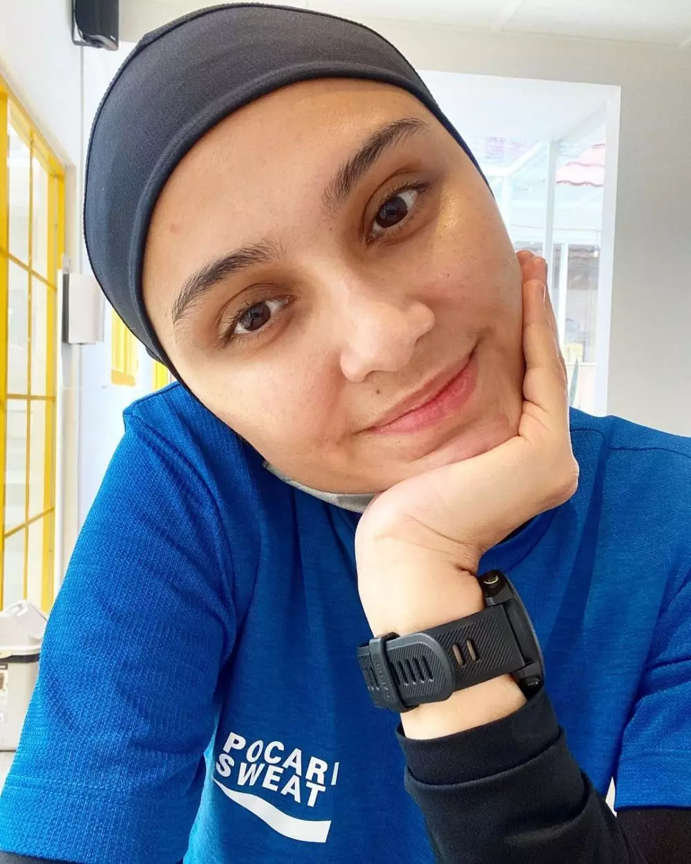 Seleb keturunan Arab tanpa makeup © Instagram