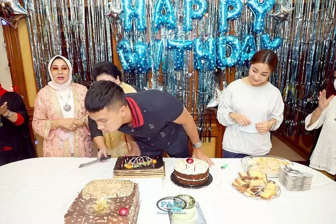 momen ultah indra ke-29 © Instagram