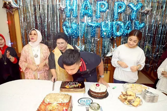 momen ultah indra ke-29 © Instagram